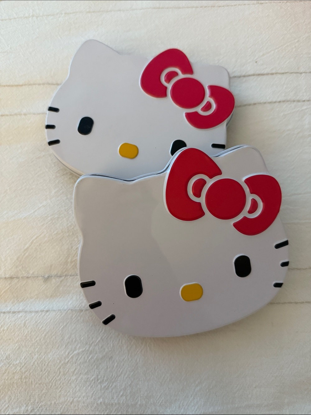 Hello Kitty Face Metal Tin Notepads